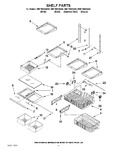 Diagram for 07 - Shelf Parts