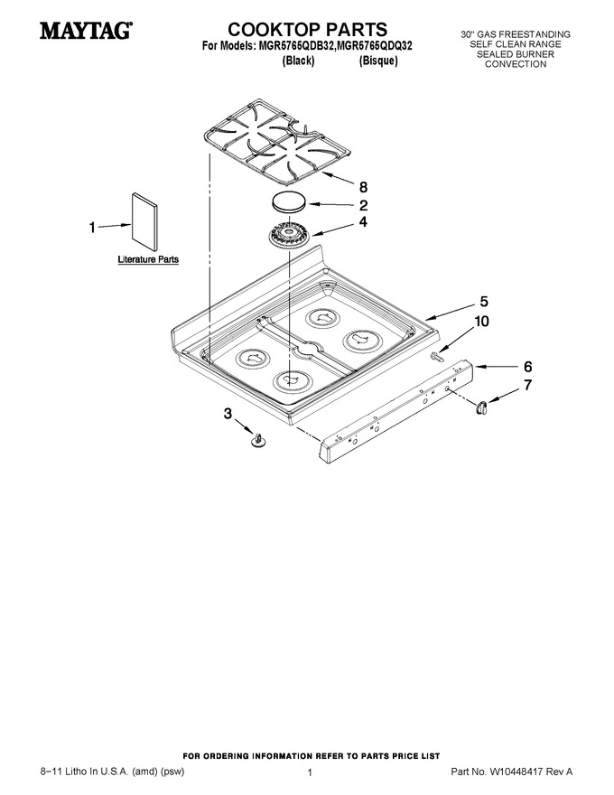 Diagram for MGR5765QDQ32