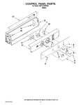 Diagram for 02 - Control Panel Parts