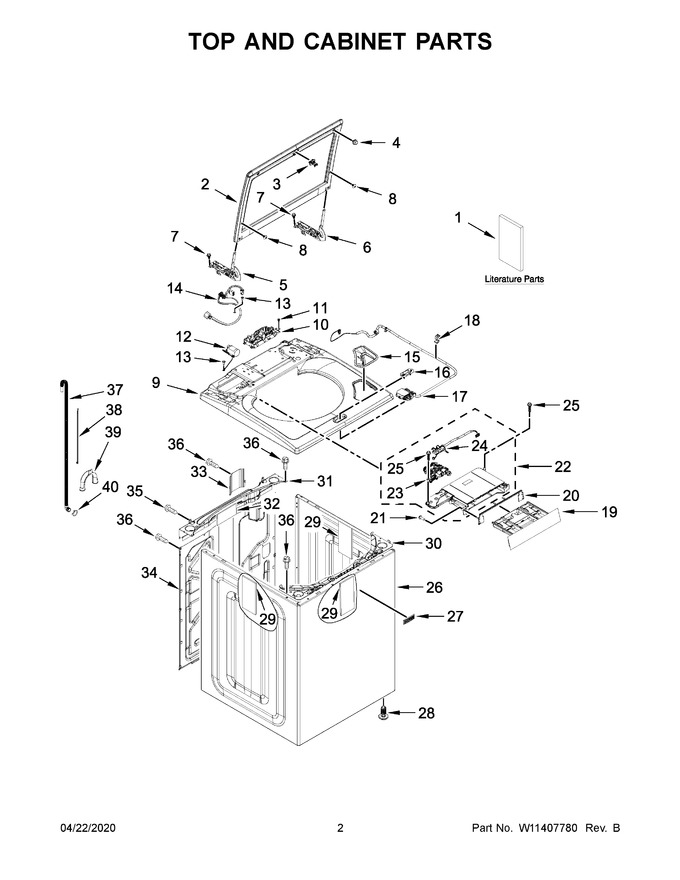 Diagram for MVW6230HW0