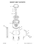 Diagram for 04 - Basket And Tub Parts