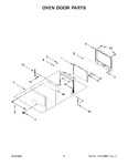 Diagram for 03 - Oven Door Parts