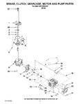 Diagram for 06 - Brake, Clutch, Gearcase, Motor And Pump Parts