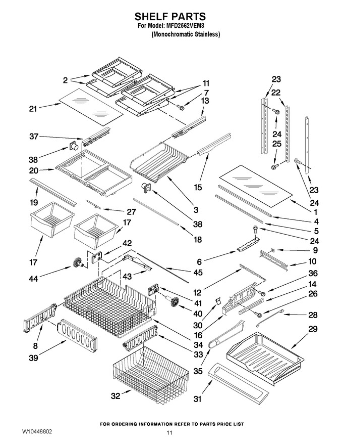 Diagram for MFD2562VEM8