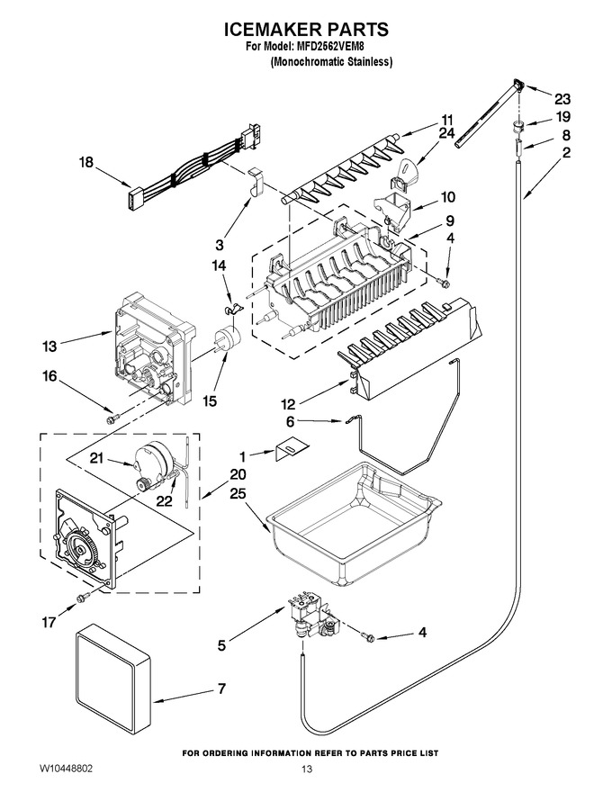 Diagram for MFD2562VEM8