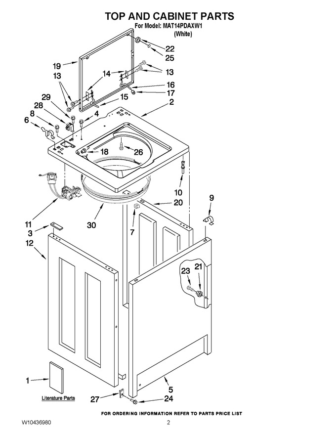 Diagram for MAT14PDAXW1