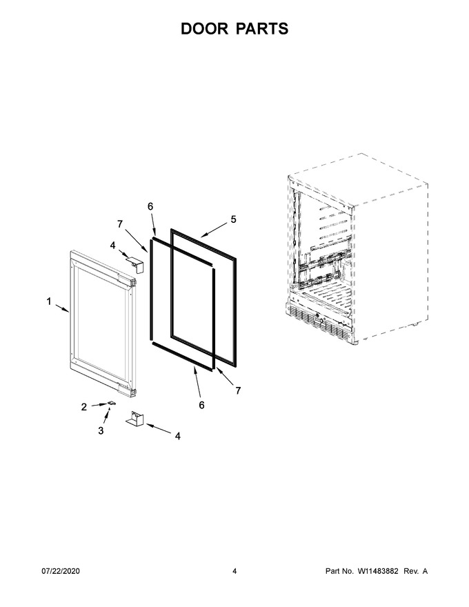 Diagram for JUWFR242HX01