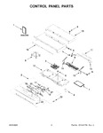 Diagram for 02 - Control Panel Parts