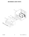 Diagram for 09 - Microwave Door Parts