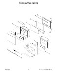 Diagram for 04 - Oven Door Parts