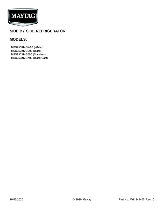 Diagram for MSS25C4MGB00