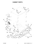 Diagram for 02 - Cabinet Parts