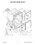 Diagram for 04 - Tub And Frame Parts
