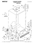 Diagram for 01 - Cabinet Parts