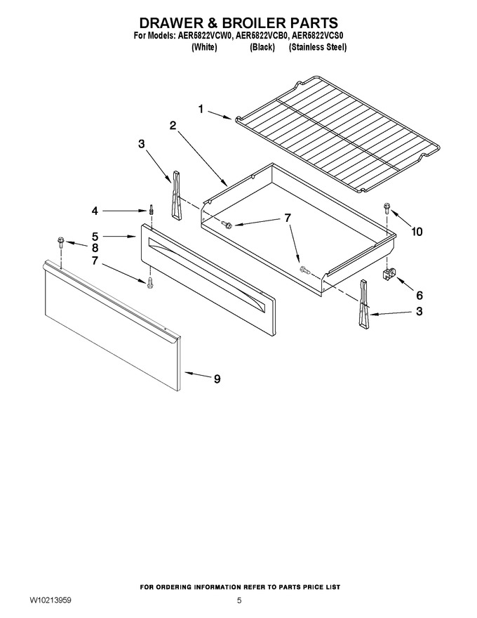 Diagram for AER5822VCS0