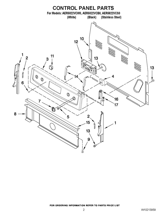 Diagram for AER5822VCS0