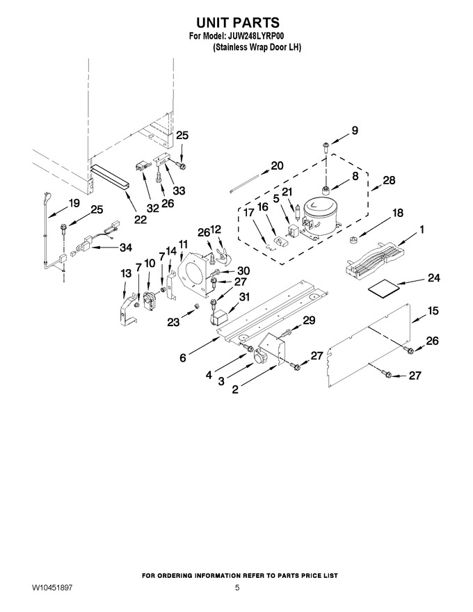 Diagram for JUW248LYRP00