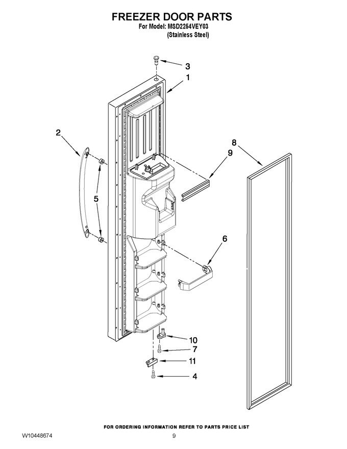 Diagram for MSD2254VEY03