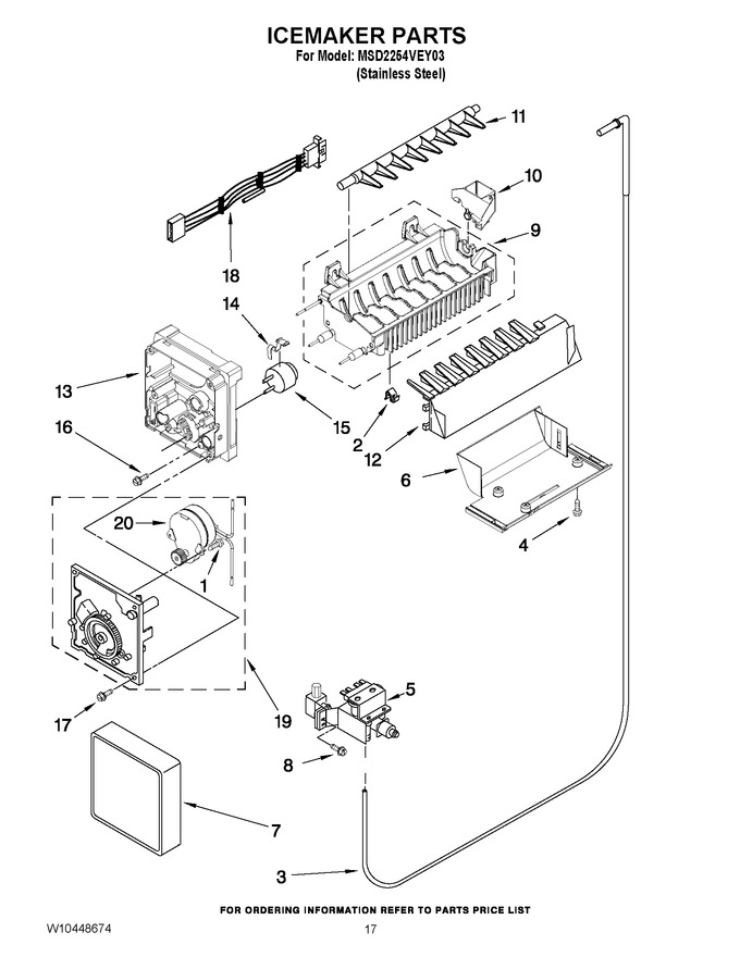 Diagram for MSD2254VEY03