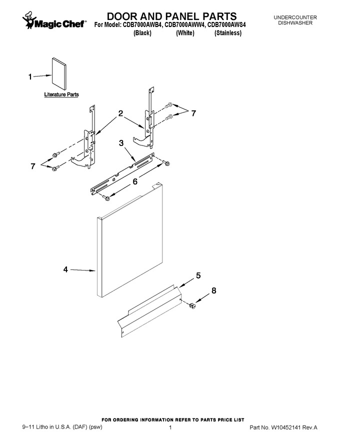 Diagram for CDB7000AWB4