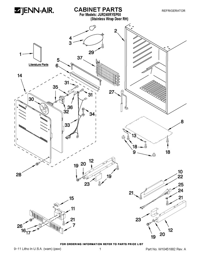 Diagram for JUR248RYEP00