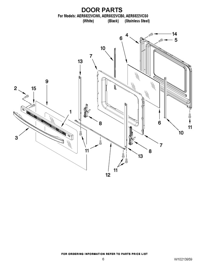 Diagram for AER5822VCS0