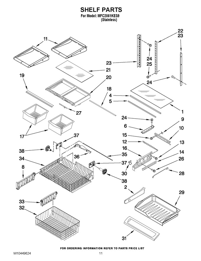 Diagram for MFC2061KES9