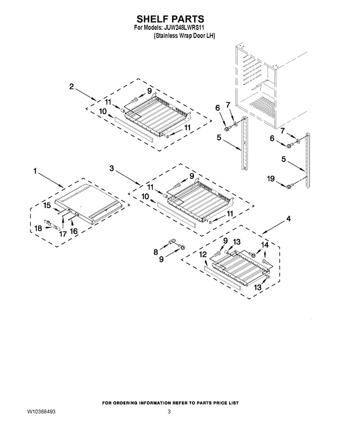Diagram for JUW248LWRS11