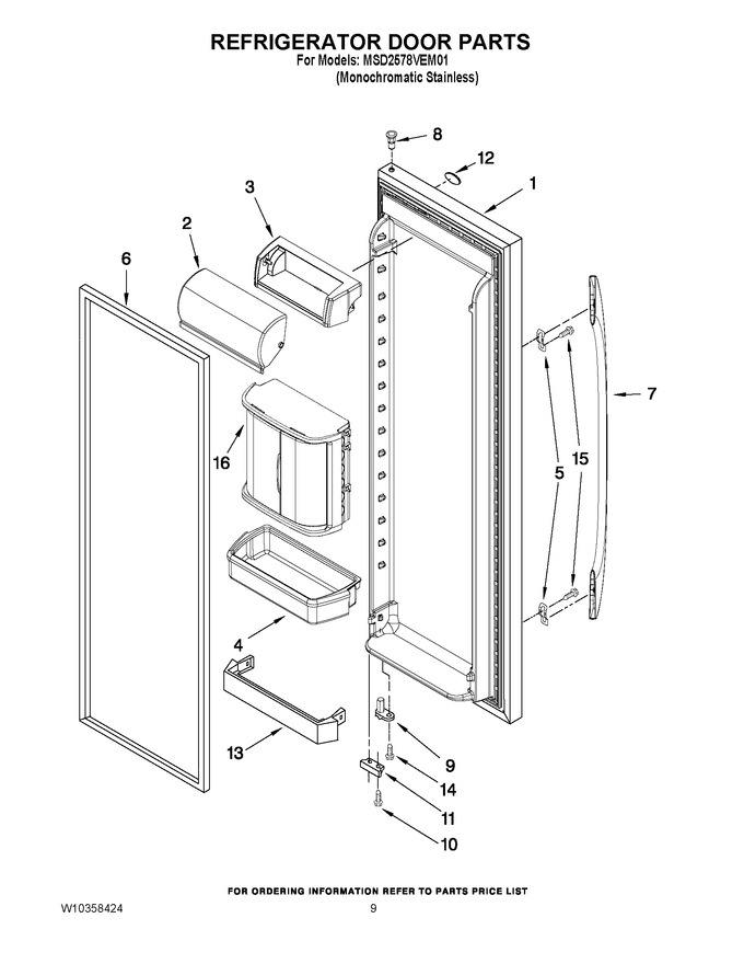 Diagram for MSD2578VEM01