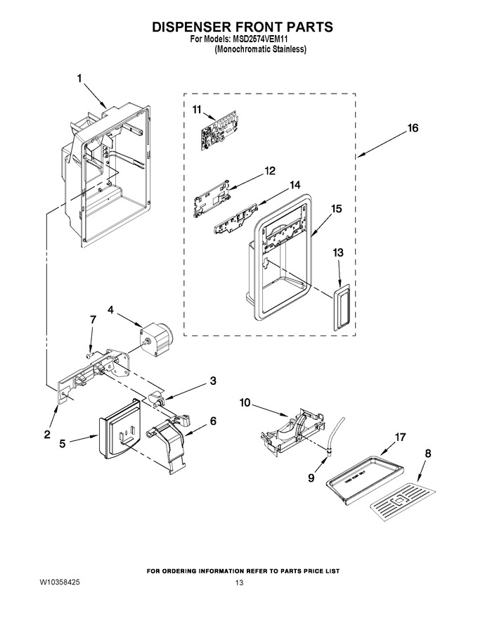 Diagram for MSD2574VEM11
