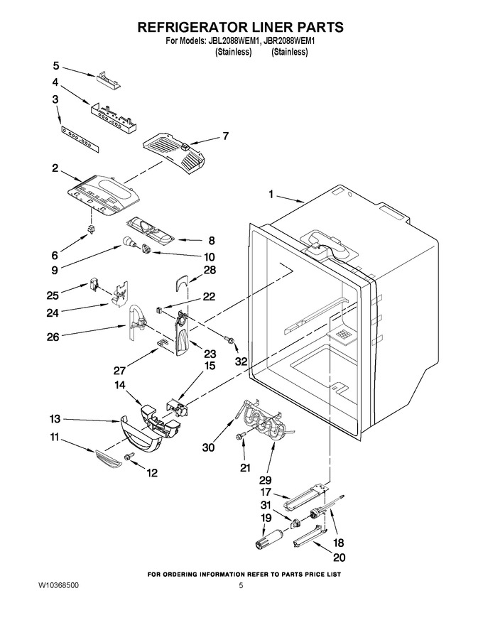 Diagram for JBL2088WEM1