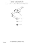 Diagram for 11 - Lower Washarm Parts