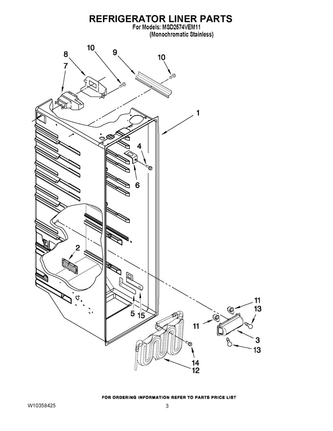 Diagram for MSD2574VEM11