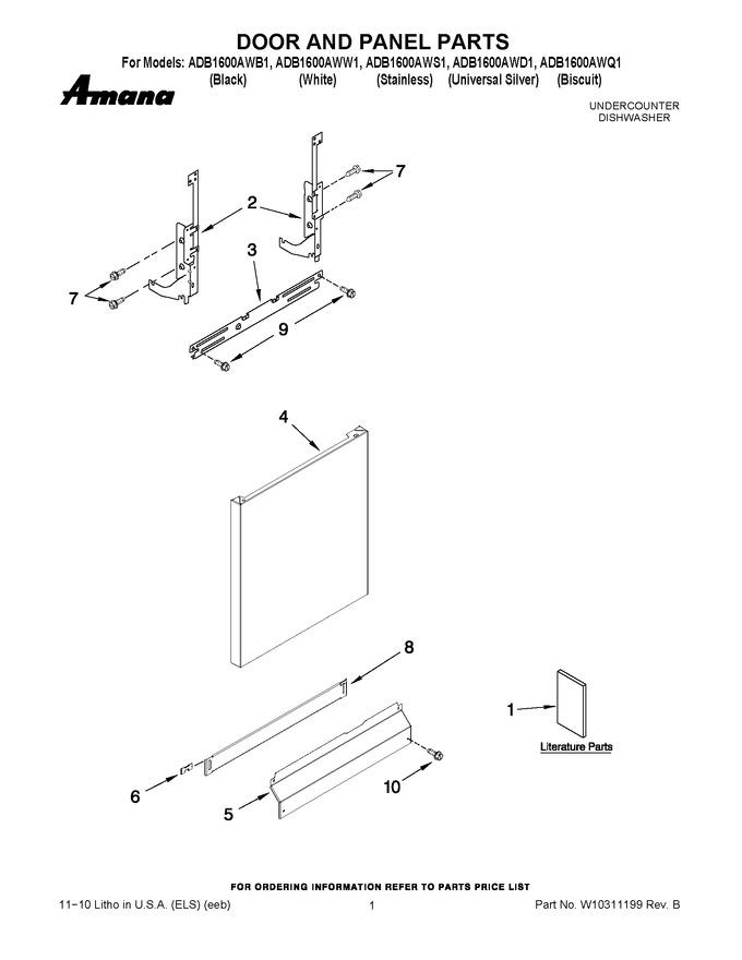 Diagram for ADB1600AWD1