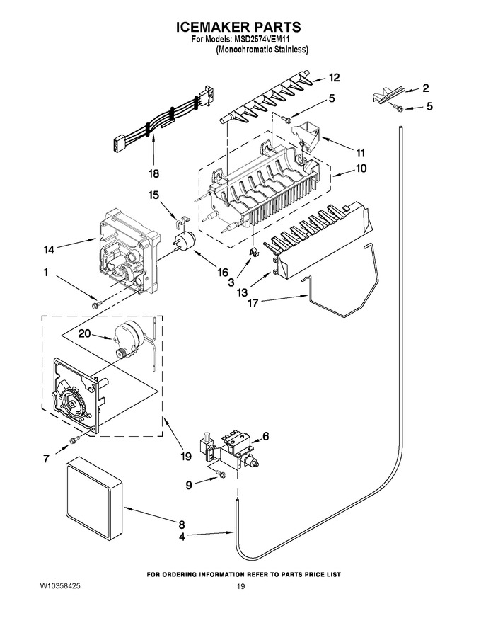 Diagram for MSD2574VEM11