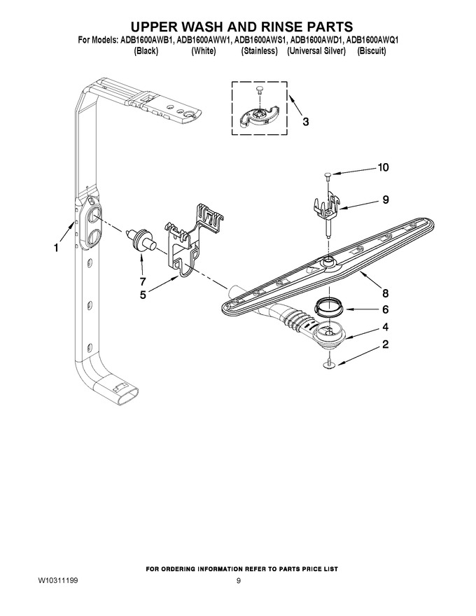Diagram for ADB1600AWW1