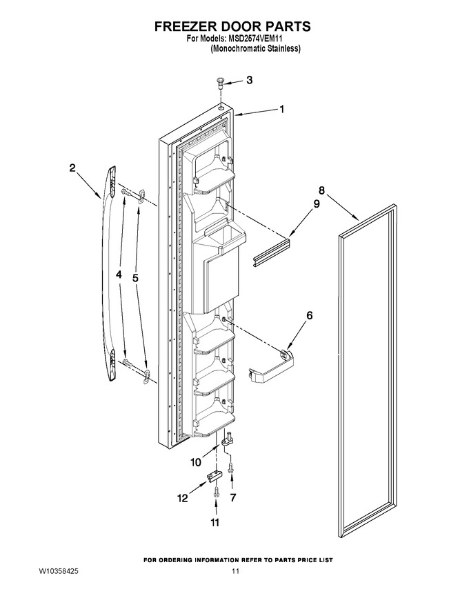 Diagram for MSD2574VEM11