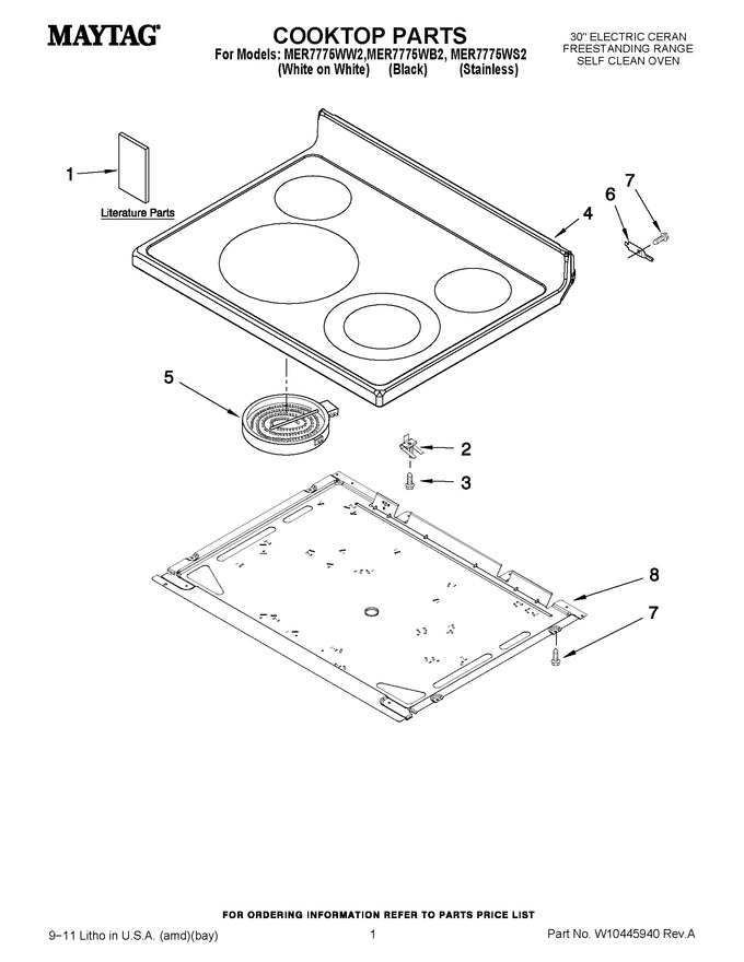 Diagram for MER7775WB2