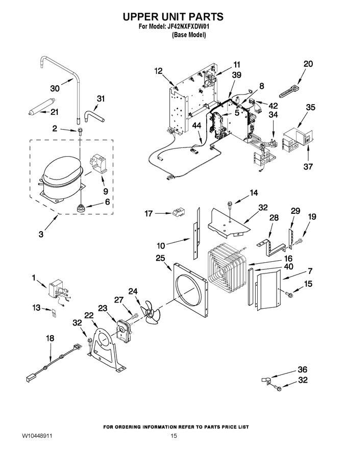 Diagram for JF42NXFXDW01
