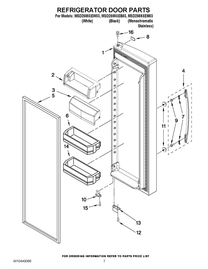 Diagram for MSD2559XEW03