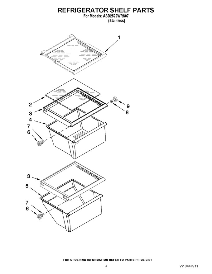 Diagram for ASD2522WRS07