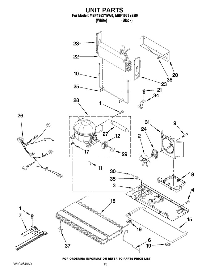 Diagram for MBF1953YEB0