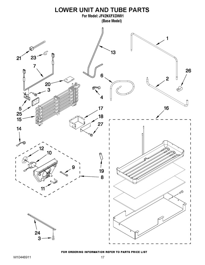 Diagram for JF42NXFXDW01