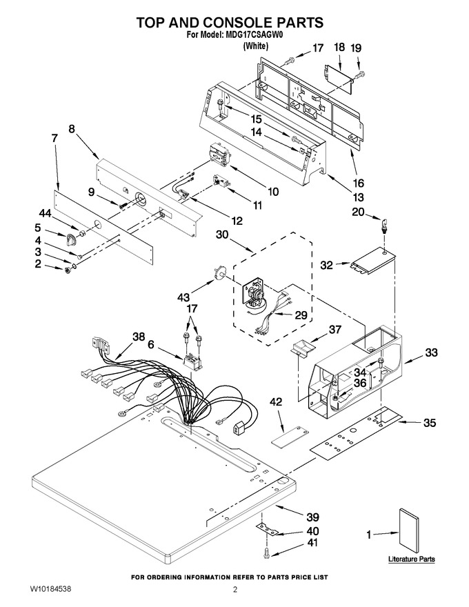 Diagram for MDG17CSAGW0