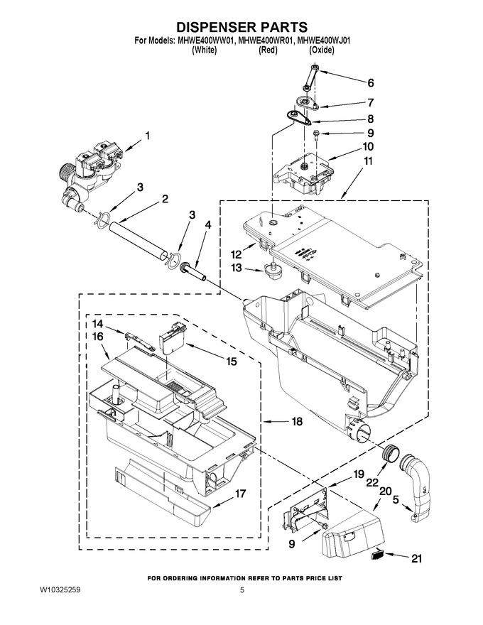 Diagram for MHWE400WJ01