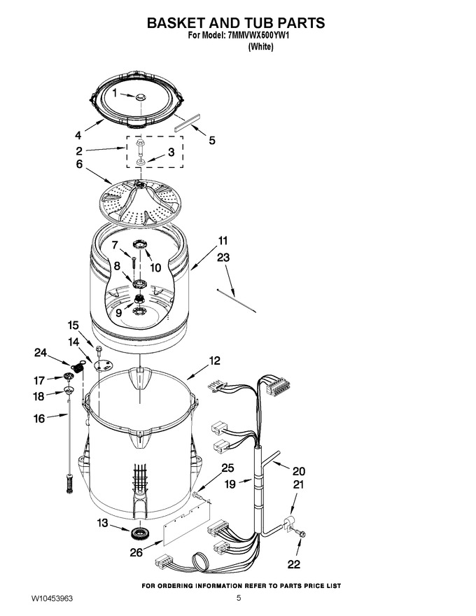 Diagram for 7MMVWX500YW1