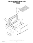 Diagram for 08 - Freezer Door And Basket Parts