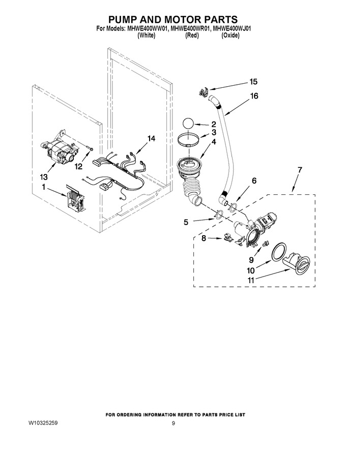 Diagram for MHWE400WJ01