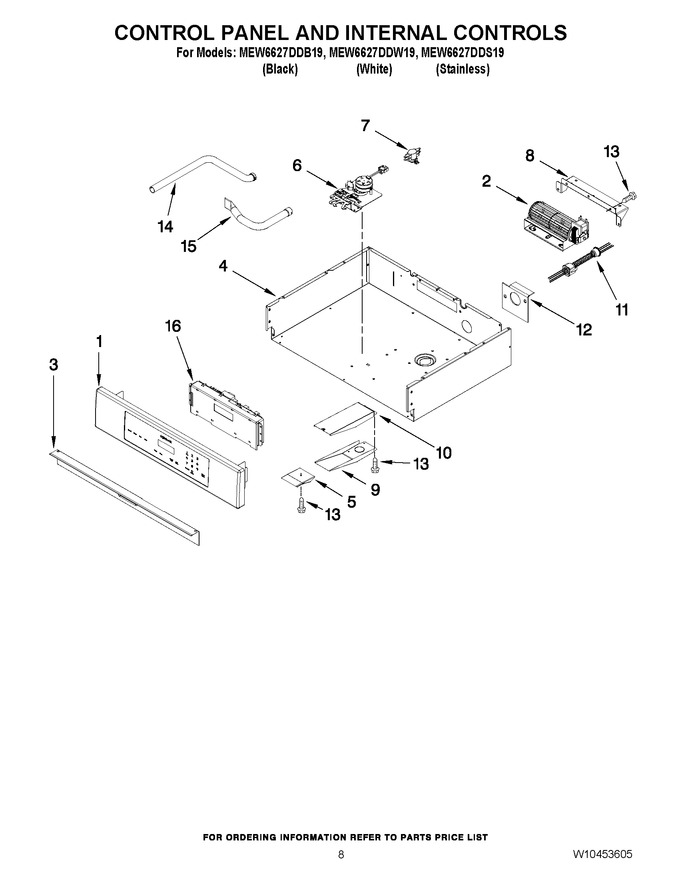 Diagram for MEW6627DDS19