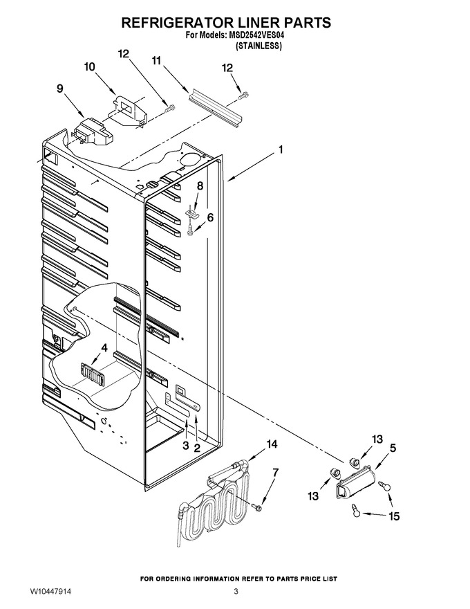 Diagram for MSD2542VES04